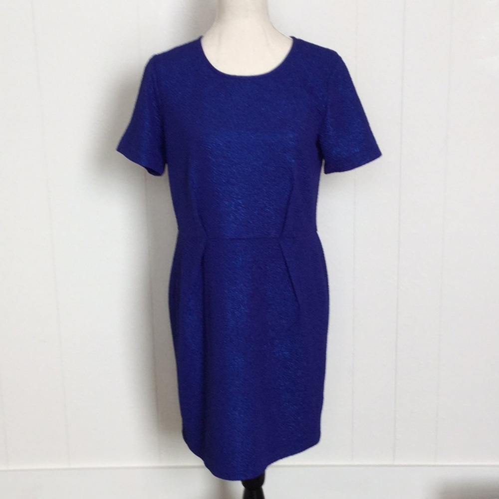 Stitchfix Collective Concepts Metallic Blue Dress